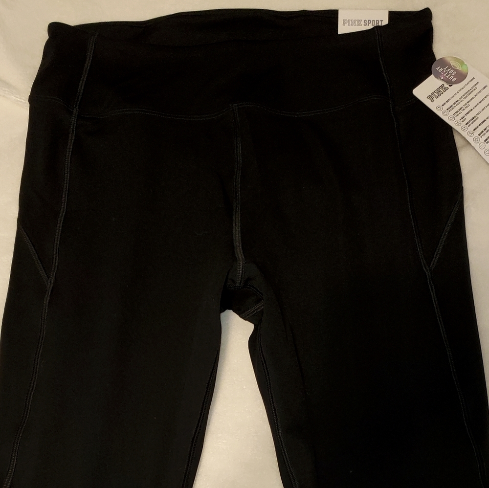 PINK Victoria's Secret Black Leggings